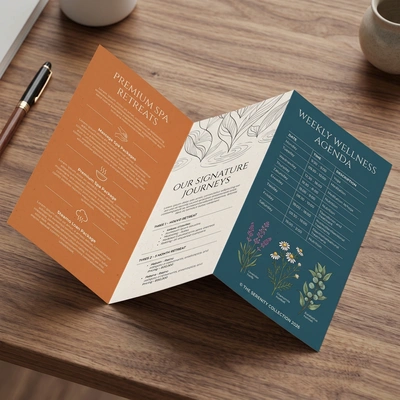  Folded Leaflets