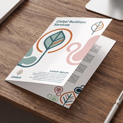  Folded Laminated Leaflets